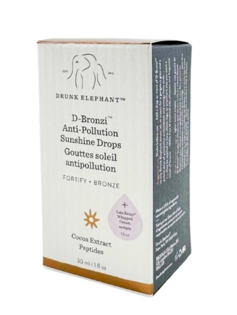 Drunk Elephant D-Bronzi Anti ‑ Pollution Sunshine Drops • NIB & Unopened